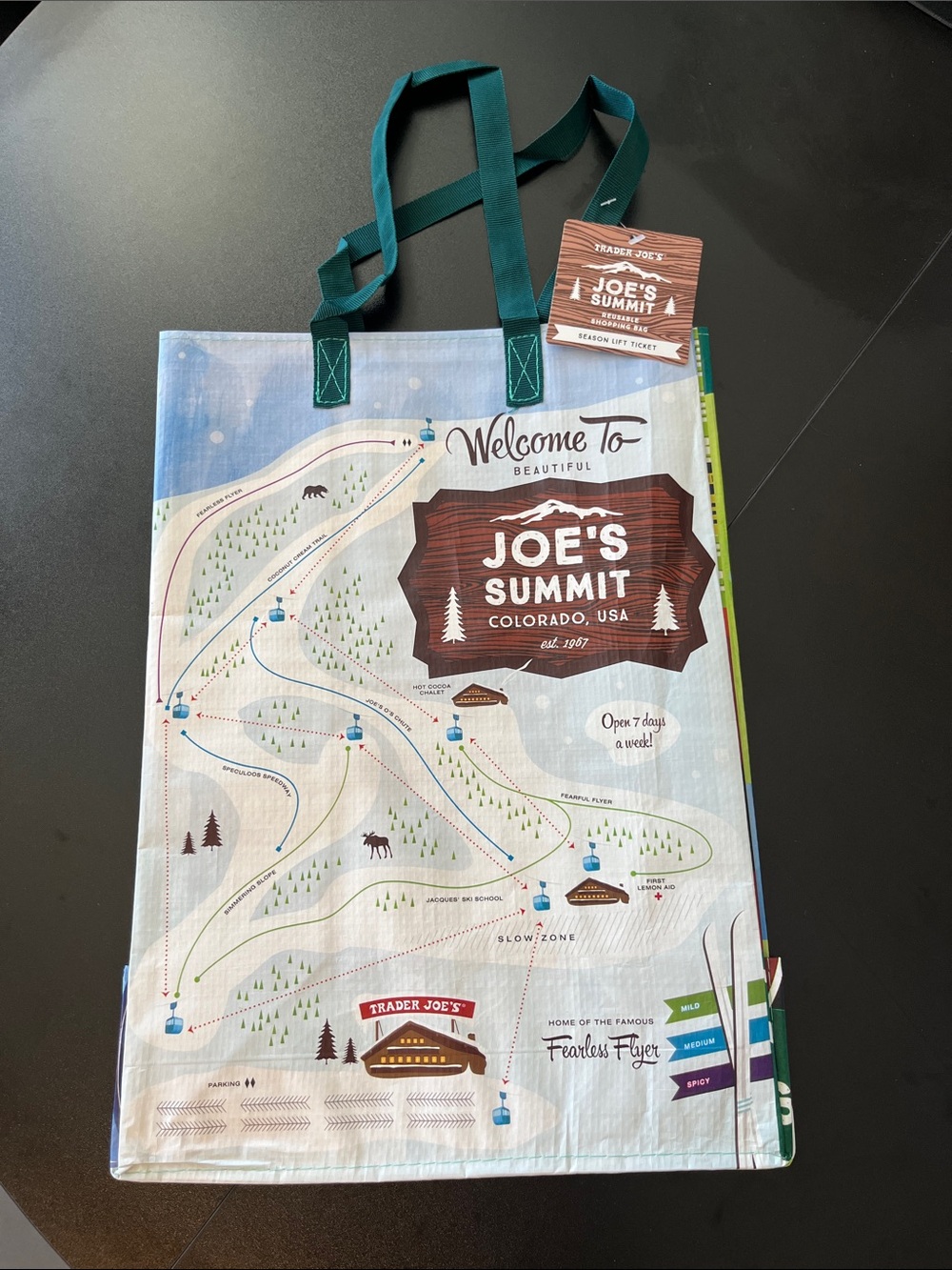 Trader Joe’s Colorado Reusable Grocery Bag, NWT.